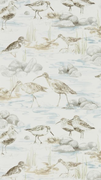 Picture of Estuary Birds Blue/Grey - DEBB216492
