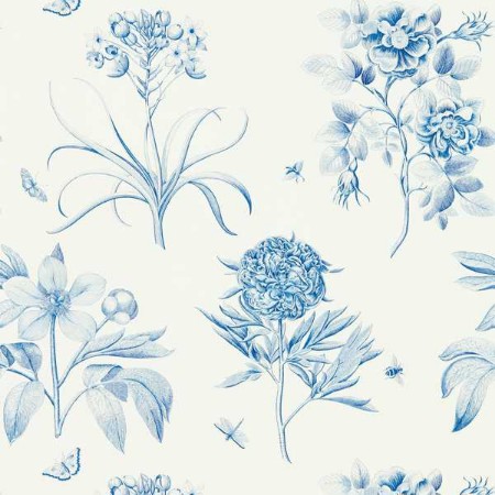 Picture of Etchings & Roses China Blue - DOSW217052