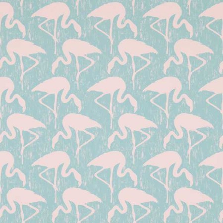 Afbeeldingen van Flamingos Turquoise Pink - DVIN214569
