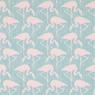Picture of Flamingos Turquoise Pink - DVIN214569