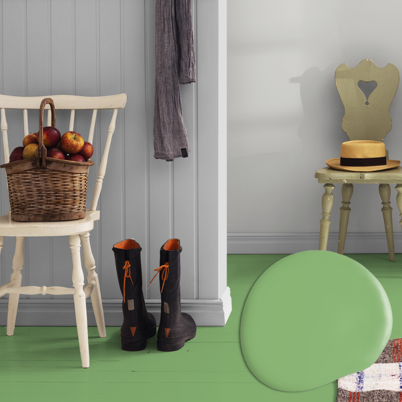 Picture of Floor paint - Colour W161 Tvaga by Helena Lyth