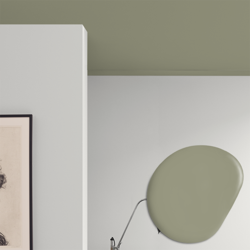 Picture of Ceiling paint - Colour W172 Green Garden by Anna Kubel