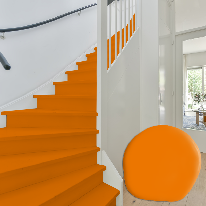 Picture of Stair paint - Colour W147 Apelsin by Jana Henrici
