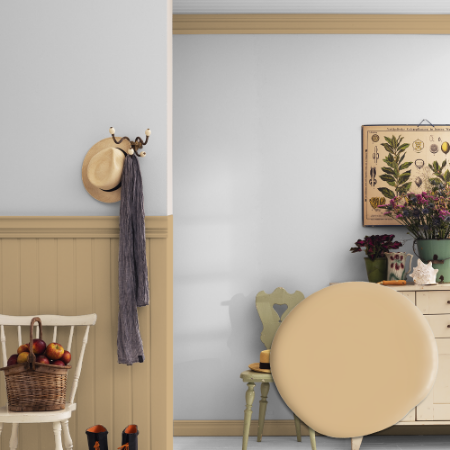 Picture of Carpentry paint - Colour W153 Honey Cream by Anna Kubel