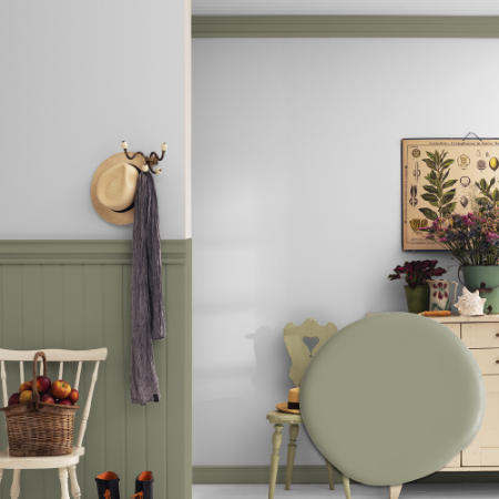 Picture of Carpentry paint - Colour W172 Green Garden by Anna Kubel