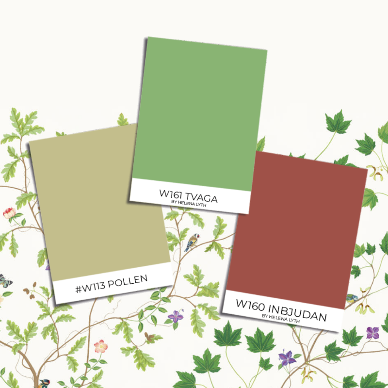 Picture of Sycamore & Oak Botanical Green - DABW217211