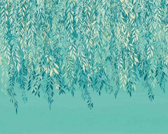 Picture of Cascading Willow Turquoise - IKA50138M