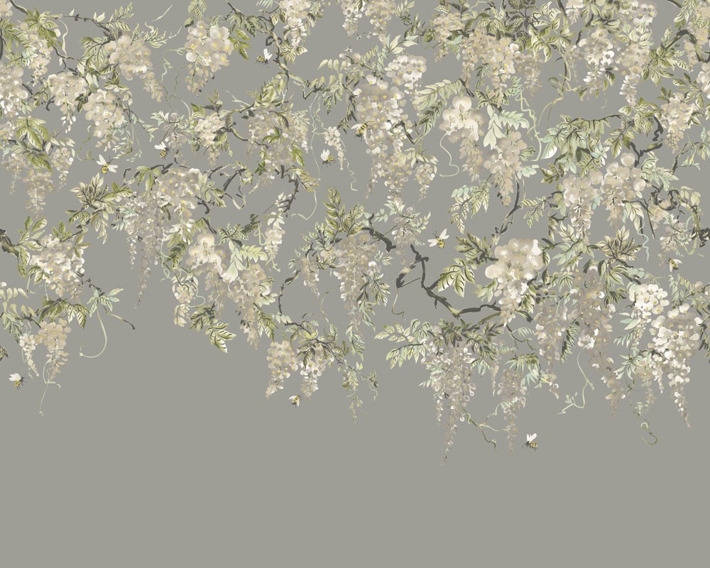 Picture of Trailing Wisteria Linen  & Stone - ICN50114M