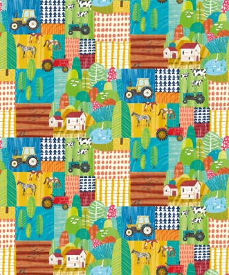 Picture of Down On The Farm Teal Twist - WGU50118W