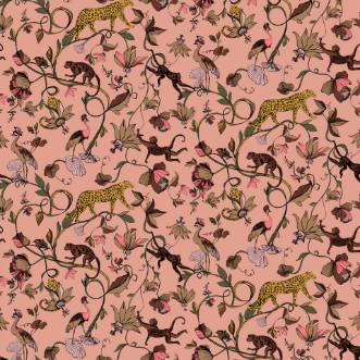 Bild på Exotic Wildlings Wallpaper Blush - EWILDLI/WP1/BLS