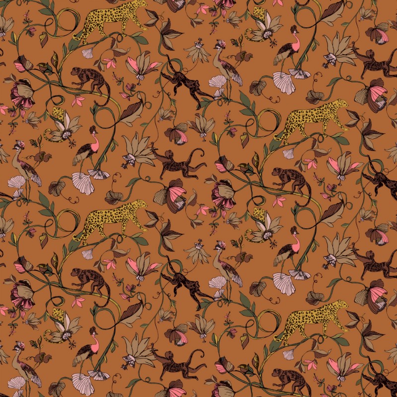 Picture of Exotic Wildlings Wallpaper Sienna - EWILDLI/WP1/SIE