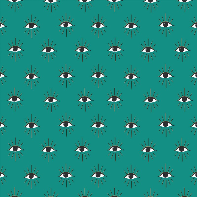Picture of Theia Wallpaper Turquoise - THEIA/WP1/TUR