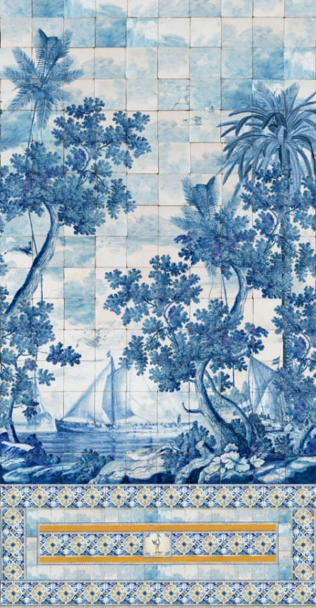 Picture of Azure Mural - WP20560