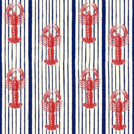 Bild på Mediterranean Lobsters White - WP30065