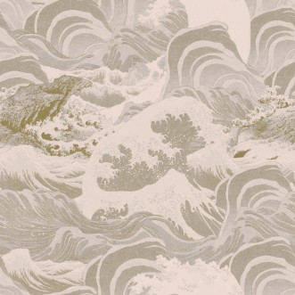 Picture of Sea Waves Neutral - WP30061