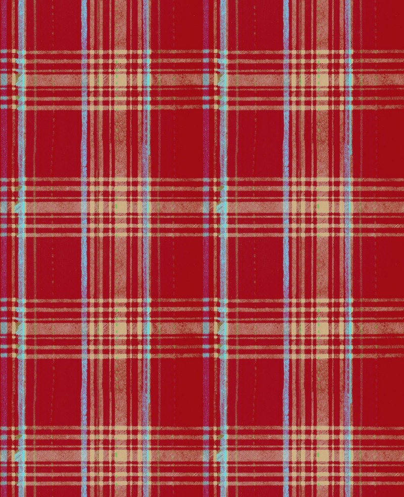 Picture of Seaport Plaid Red - WP30066