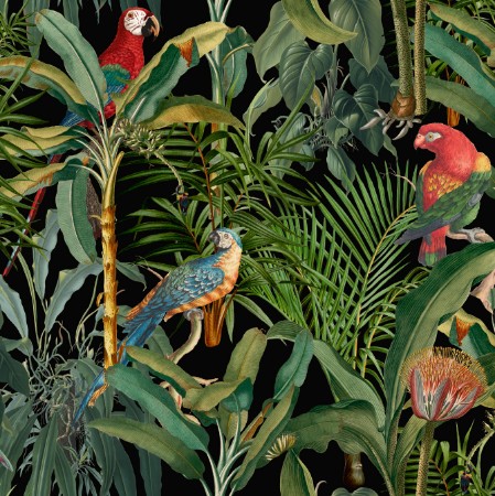 Bild på Parrots Of Brasil Anthracite - WP20522