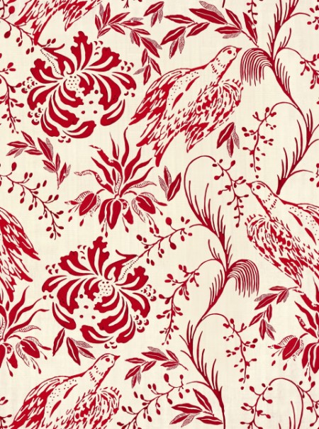 Picture of Folk Embroidery Crimson - WP30014