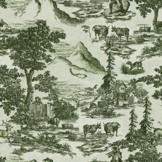 Picture of Toile Du Tyrol Evergreen - WP30146