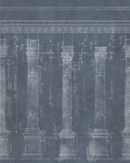 Picture of Colonnade Blue - WP20023