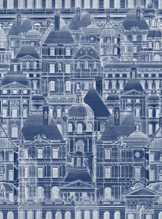 Picture of Louvre Blue - WP20021
