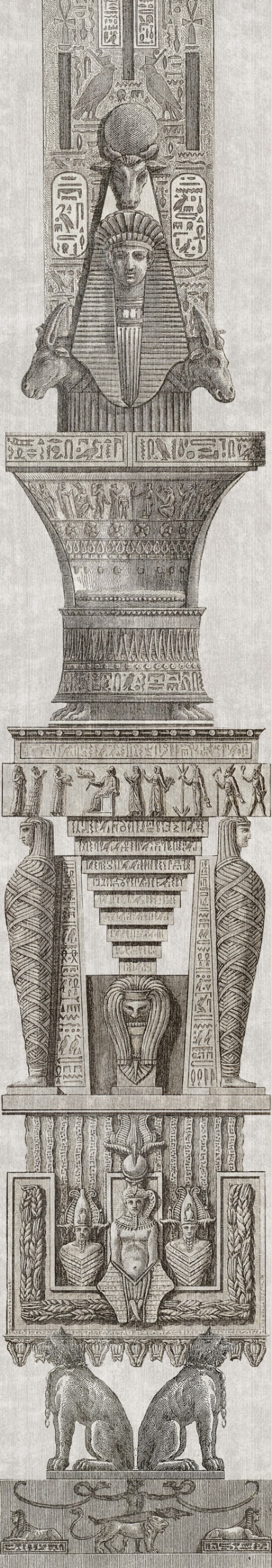 Picture of Egyptian Columns - WP20192