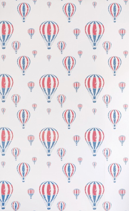 Picture of Hot Air Balloons  - Red, White, Blue - BG2600102