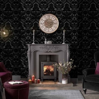 Picture of Gothic Damask Noir - 106585