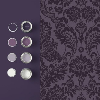 Picture of Gothic Damask Plum - 106586