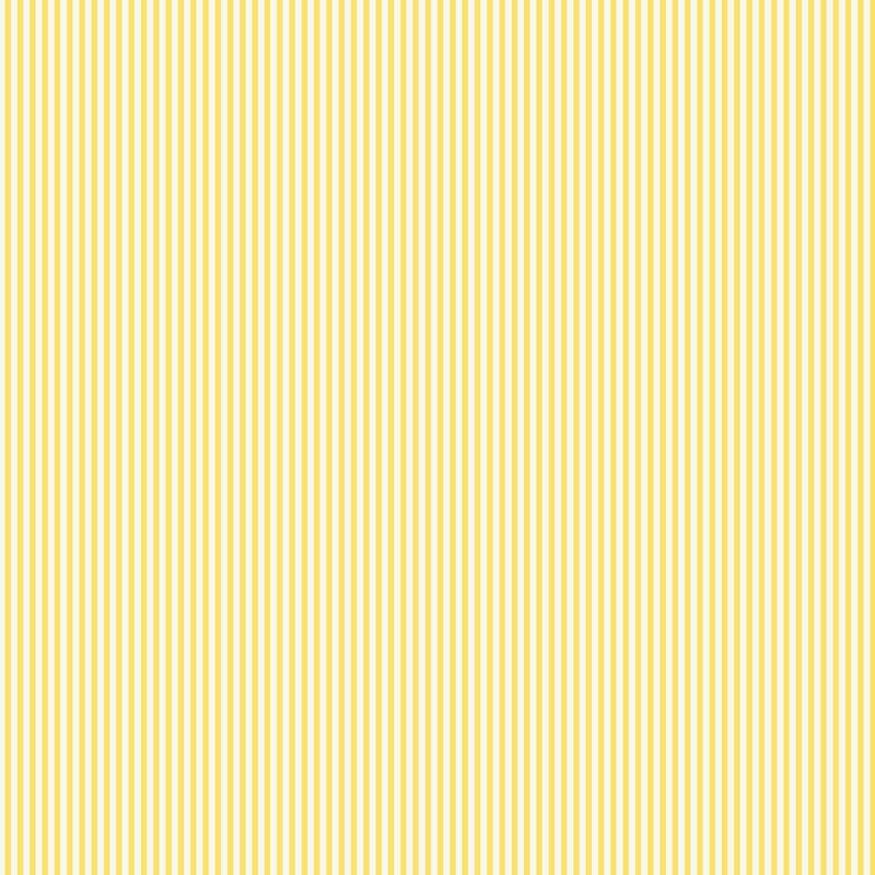 Bild på Country Critters Ticking Stripe Lemon  - 118584
