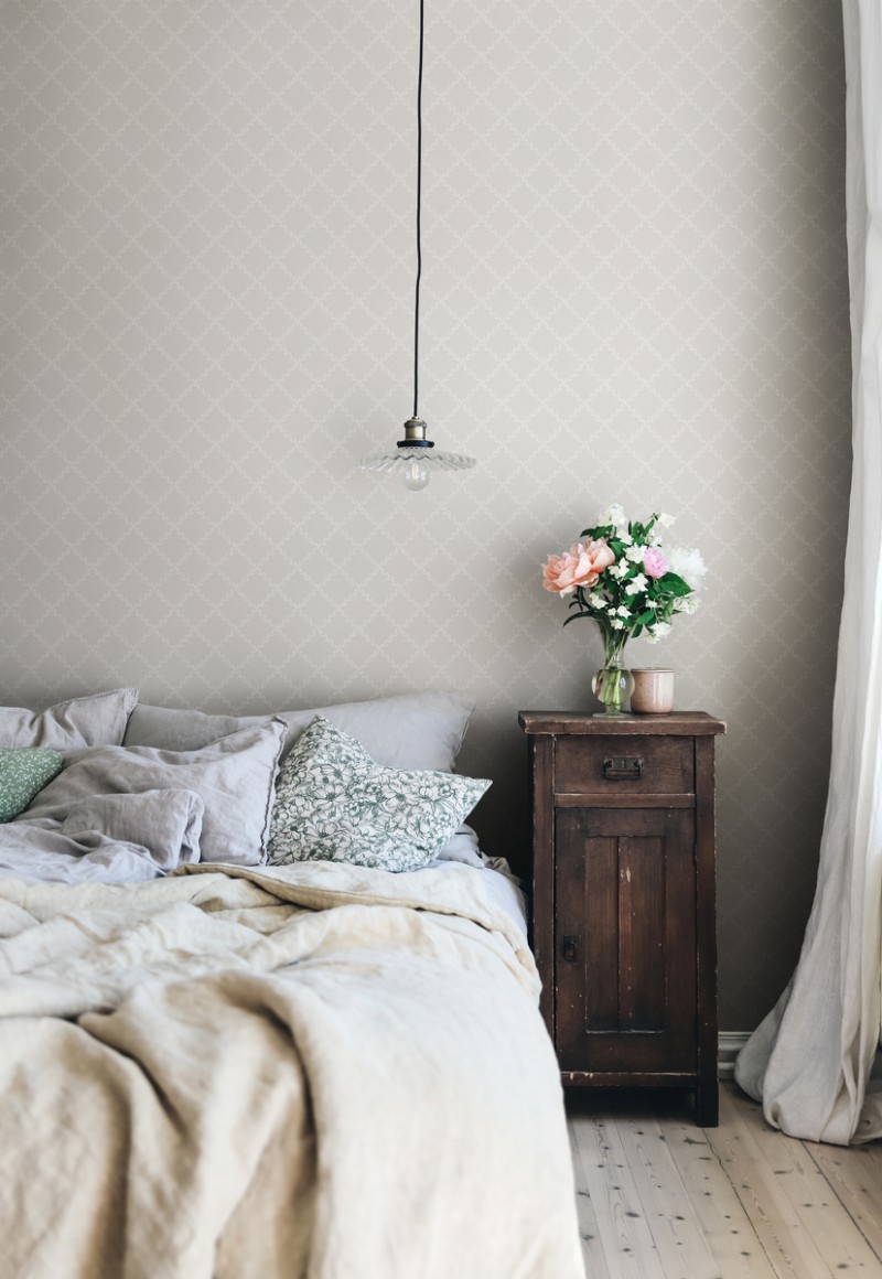 Bild på Trellis gray - S10302