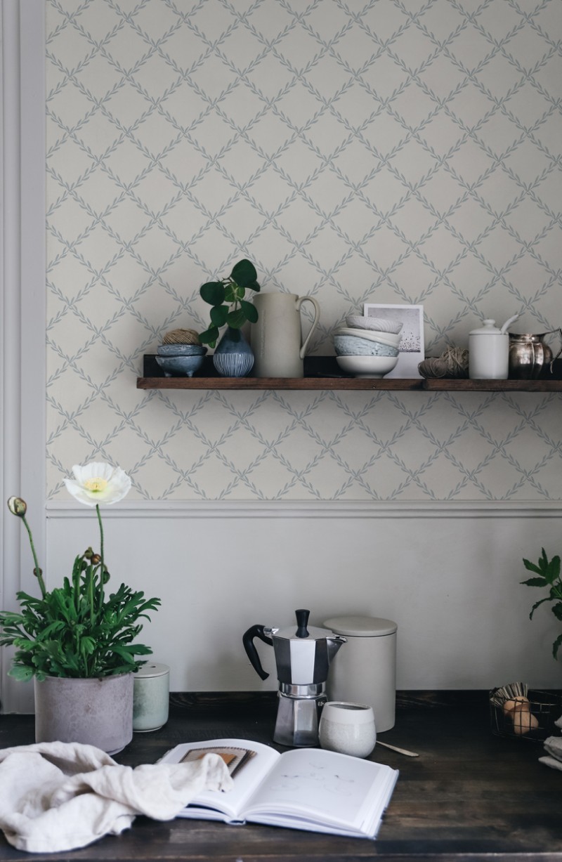 Bild på Trellis misty blue - S10303