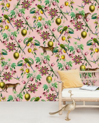 Picture of Botanical Garden Wallpaper Mural 4mx2.80 - MUR-Botanical-Basic-4*2.80