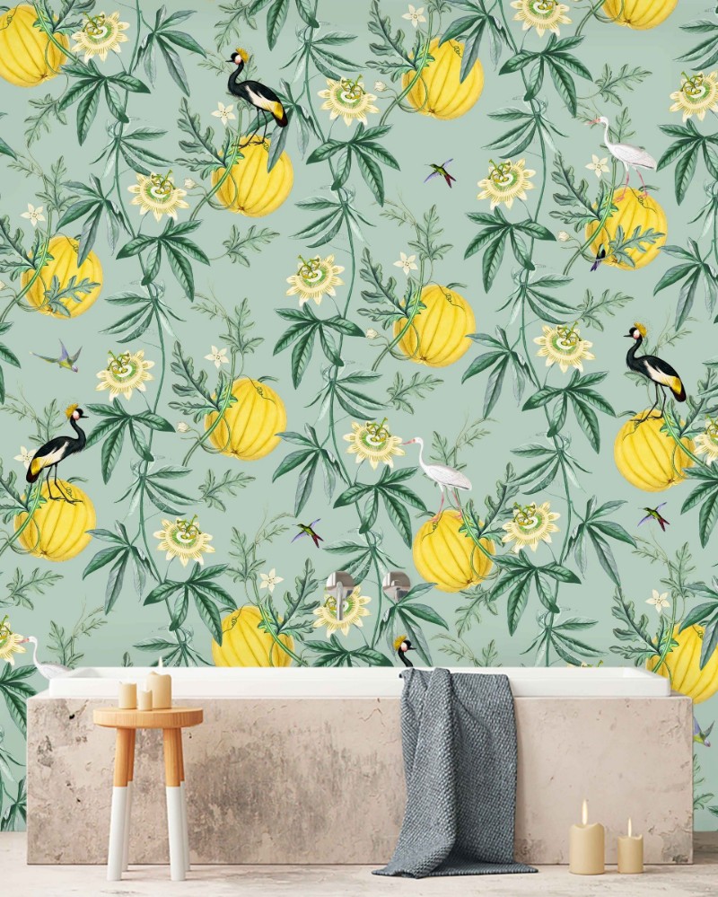 Bild på Crowned Wallpaper Mural 4mx2.80 - MUR-Crowned-Basic-4*2.80