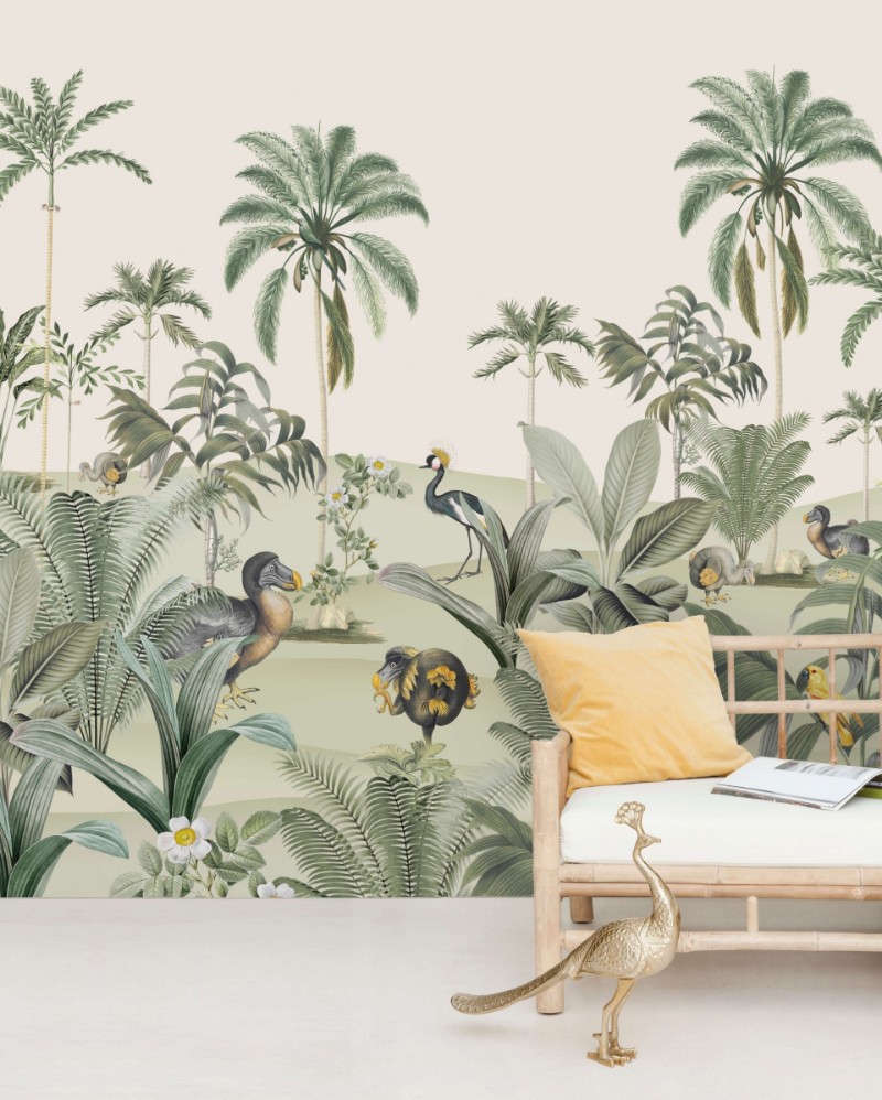 Picture of Dodo Oasis Mural - Mur-Basic-DodoOas-4*2.80