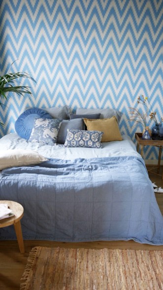 Picture of Ikat Blue - PW-Ikatblue