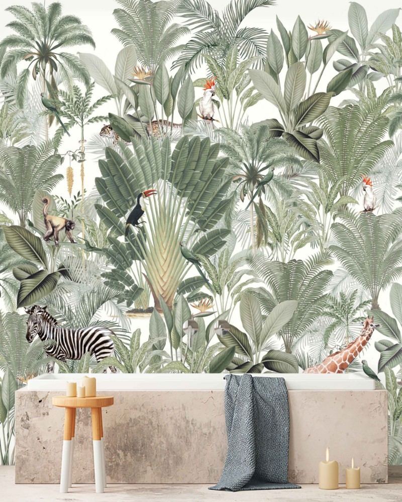 Bild på Into the Wild Wallpaper Mural 4m *2.80 - MUR-Wild-Basic-4*2.80