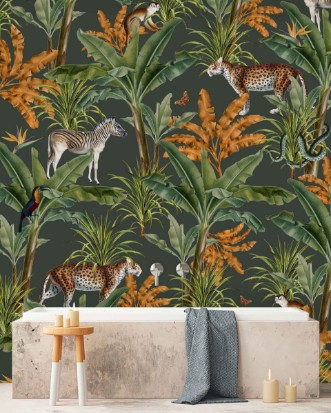 Picture of Mighty Jungle Wallpaper Mural 4mx2.80 - MUR-Mighty-Basic-4*2.80