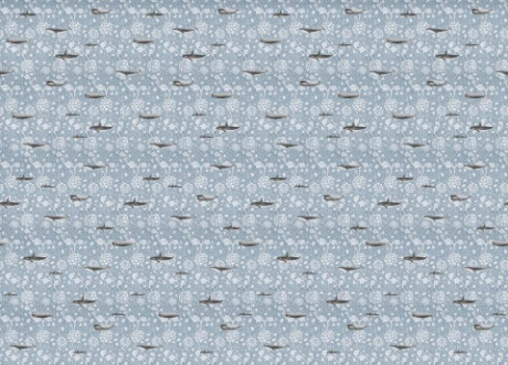 Picture of Whaliam Morris Blue - MUR-BASIC-Whaliamblue4