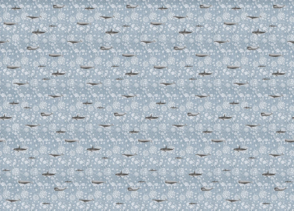 Picture of Whaliam Morris Blue - MUR-BASIC-Whaliamblue4