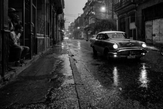 Picture of Havana in the rain