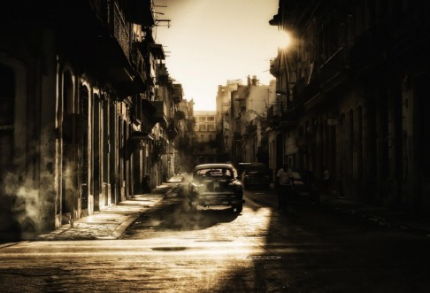 Bild på Mystic morning i Havana...