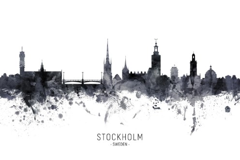 Bild på Stockholm Sweden Skyline
