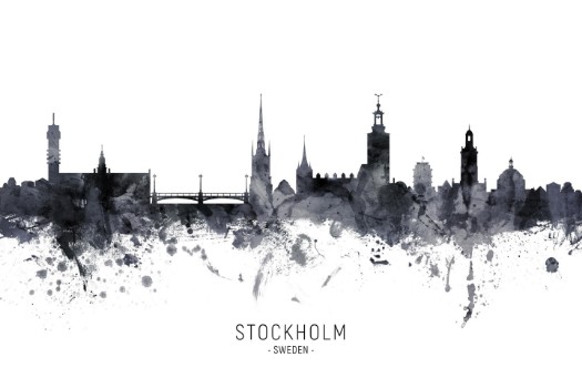 Bild på Stockholm Sweden Skyline