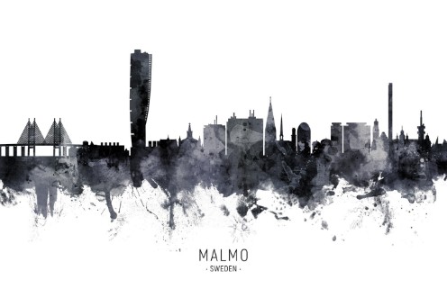 Afbeeldingen van Malmo Sweden Skyline