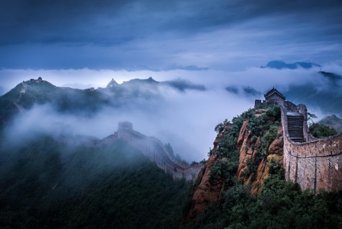 Afbeeldingen van China´s Jinshanling Great Wall