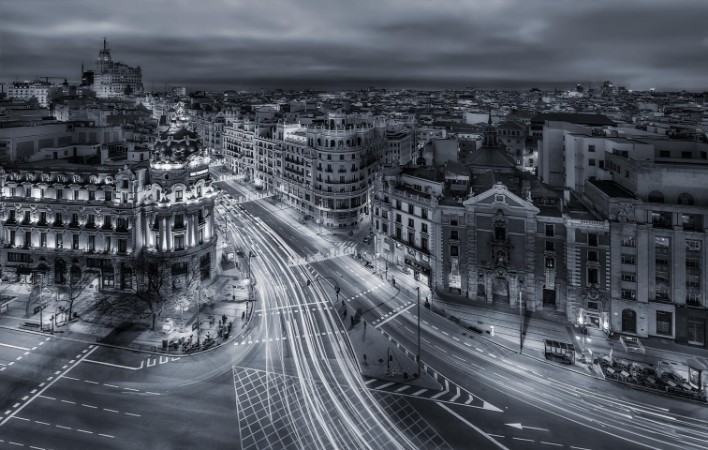 Bild på Madrid City Lights