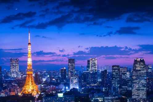 Bild på Tokyo night view