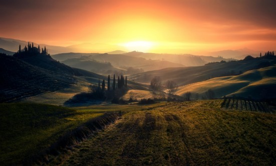 Image de Val d´Orcia in the morning