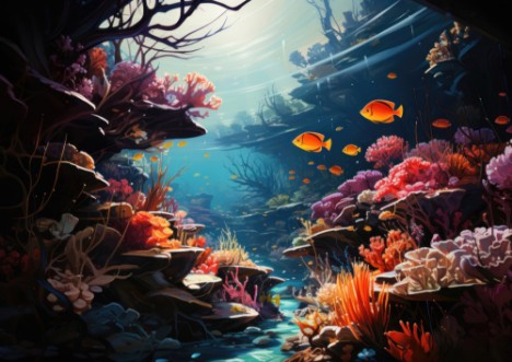 Coral Reef photowallpaper Wallpassion